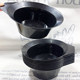 Hair salon hair dye bowl small black bowl color mixing bowl care baking oil bowl plastic small bowl special hair salon tools