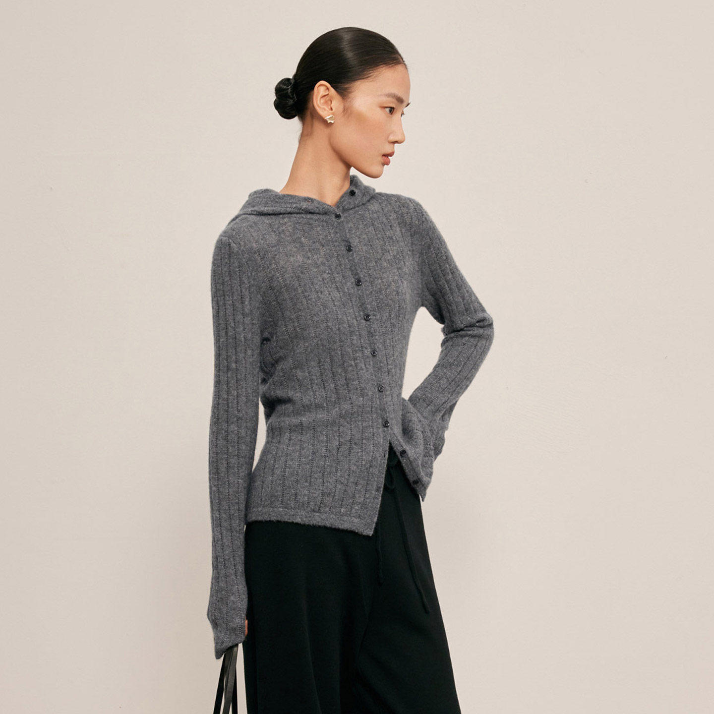 康宝莱羊绒~ MOUZRKKE陌可丝羊绒衫开衫女保暖长袖针织衫纯山羊绒,淘宝优惠券,粉丝福利购,淘宝优惠卷