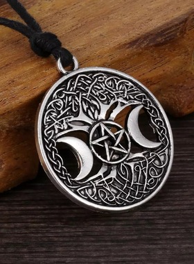 生命之树维京人护身符吊坠项链