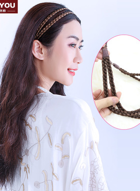 wigs2you麻花森女风辫子假发带