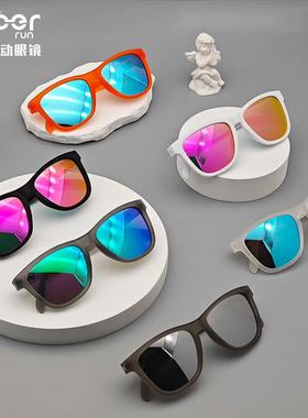 锐跑Fusion款马拉松越野个性时尚防滑防紫外线偏光墨镜