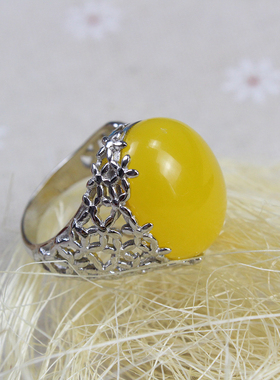 925纯银戒托戒指空托女个性夸张14*20 14.5*19.5 15.5*18.5戒指托