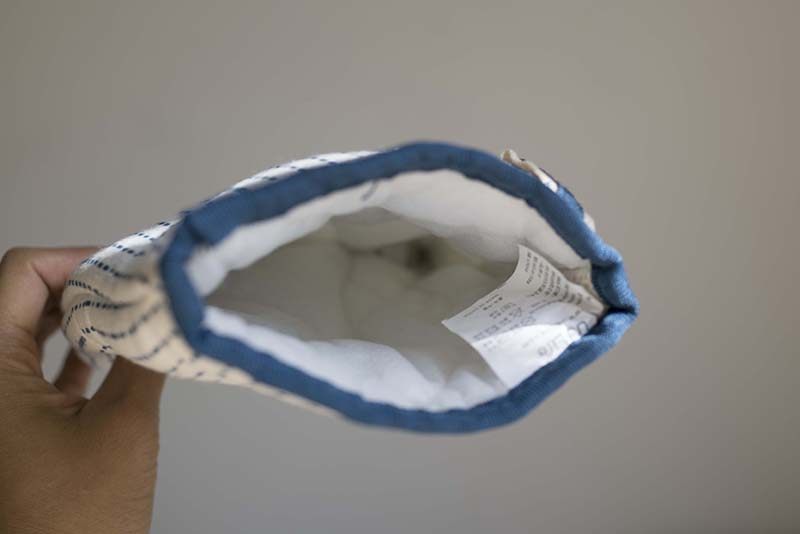 朴房 加厚好看的棉麻微波炉手套 烤箱隔热垫  防烫手套 烘焙 单只