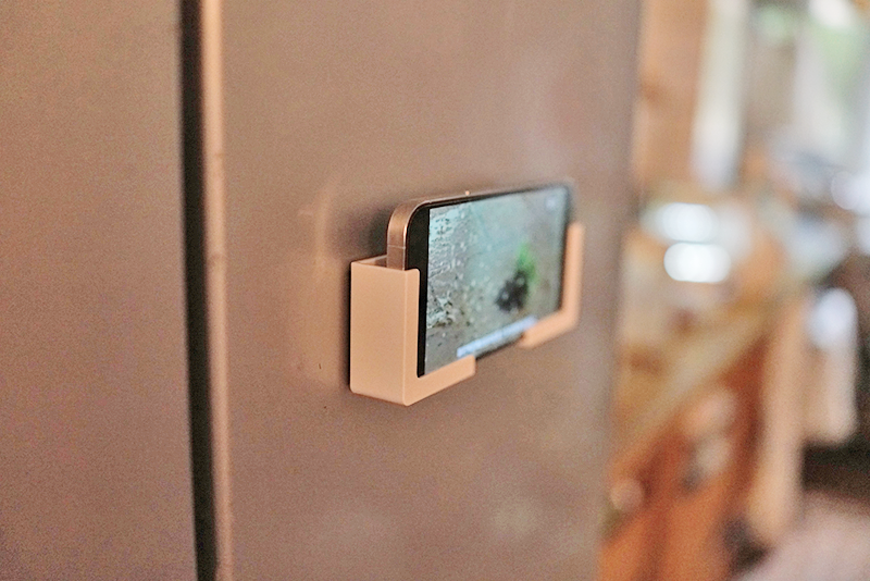 朴房 免打孔可磁吸手机支架冰箱贴 平板电脑置物架 壁挂式看电视,淘宝优惠券,粉丝福利购,淘宝优惠卷