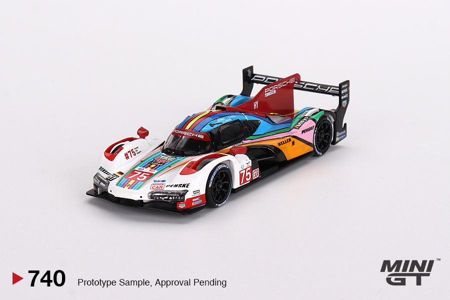 MINIGT 1:64 保时捷 963 #75 Penske Motorsport 2023 24勒芒 740 - 图2