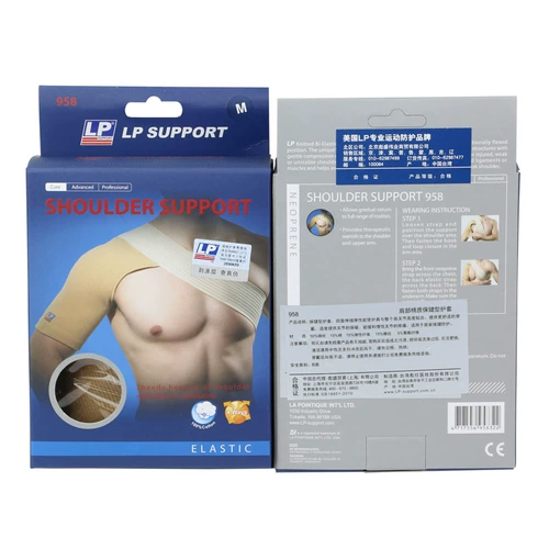 LP Плечо плечо хлопковое хлопот здоровье Hangle House 958 бадминтон баскетбольный фитнес -спорт Защитный