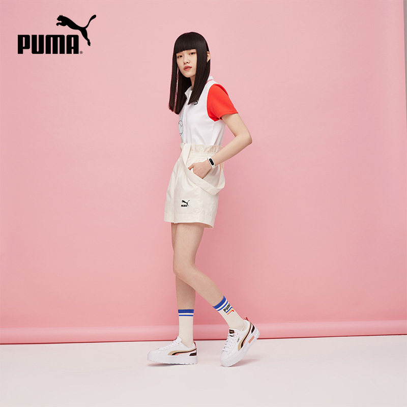 puma官方新款女子复古厚底休闲板鞋 PUMA板鞋