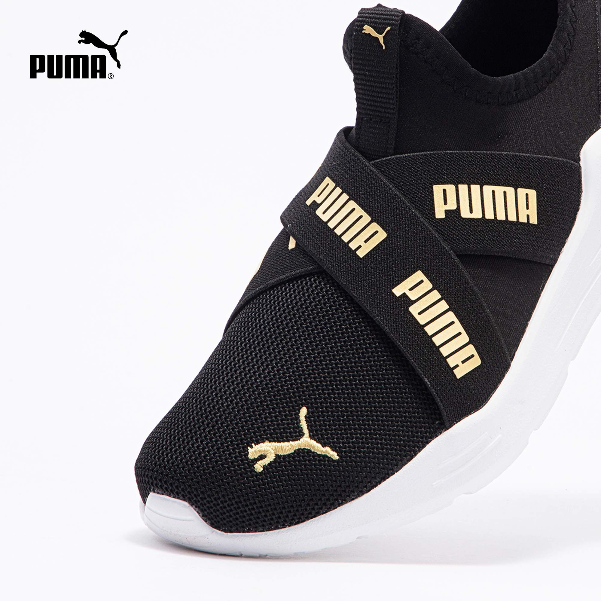 PUMA彪马官方 新款儿童幼童休闲鞋 WIRED RUN SLIP ON 381994 - 图0