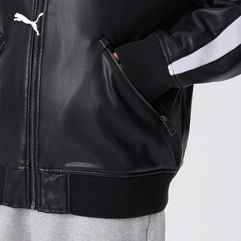 宽松经典T7飞行员夹克男女款PUMA彪马官方新款冬季运动外套636319,淘宝优惠券,粉丝福利购,淘宝优惠卷
