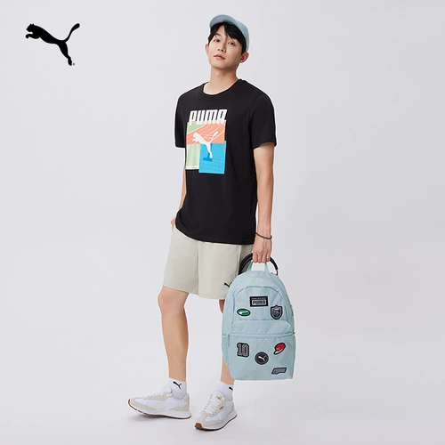 Puma, универсальный школьный рюкзак с молнией подходит для мужчин и женщин