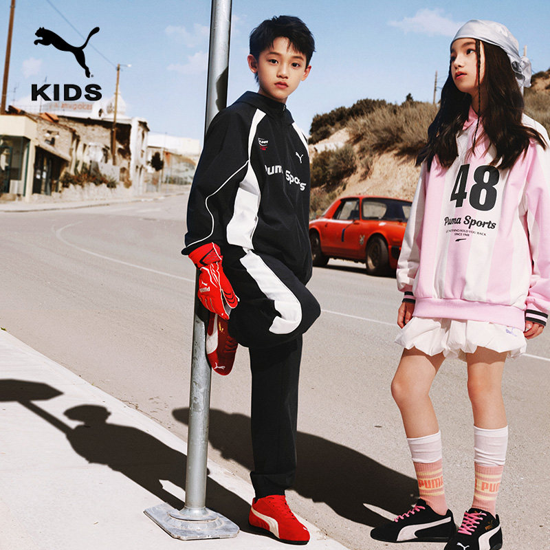 赛车风防泼水网眼透气运动外套男童PUMA彪马秋季休闲夹克 950552,淘宝优惠券,粉丝福利购,淘宝优惠卷