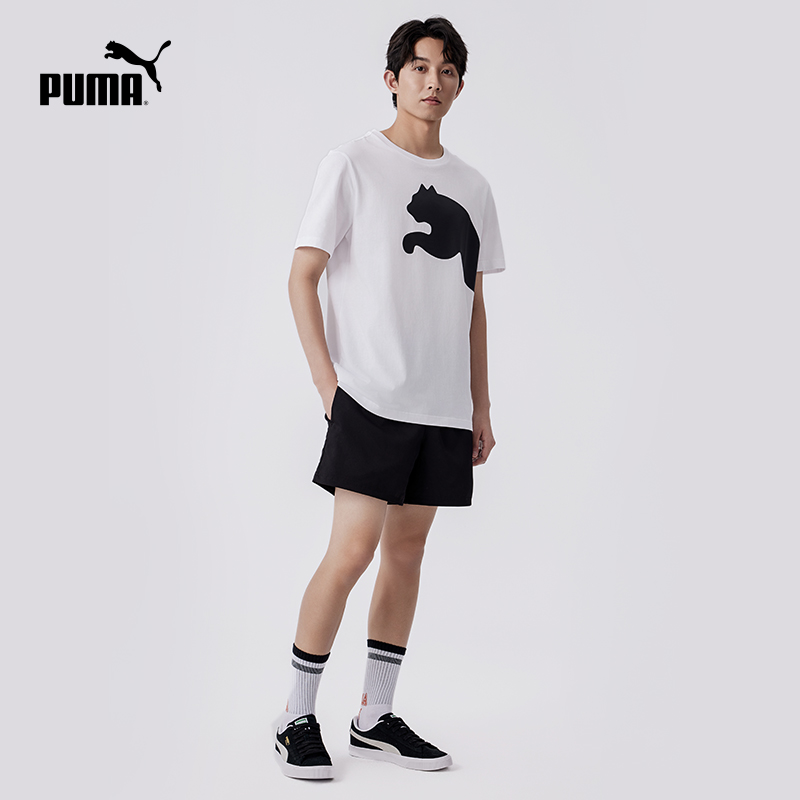 【预售】PUMA彪马官方男子运动休闲短裤 ESS WOVEN SHORTS 683488-图2