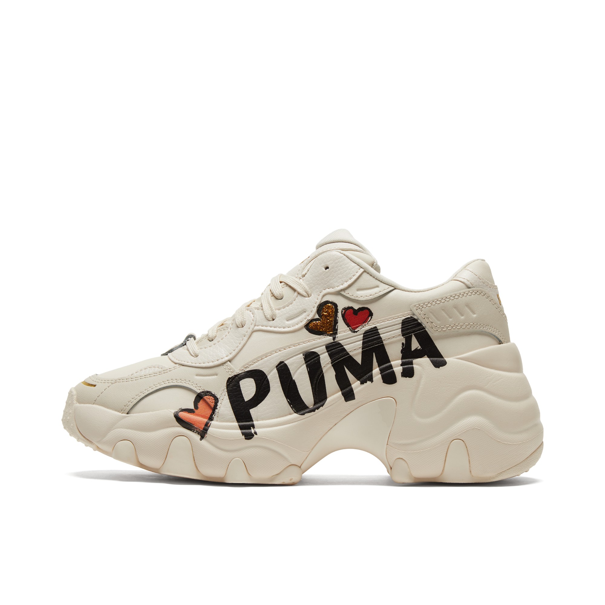 puma官方正品女子爱心休闲鞋 PUMA板鞋/休闲鞋