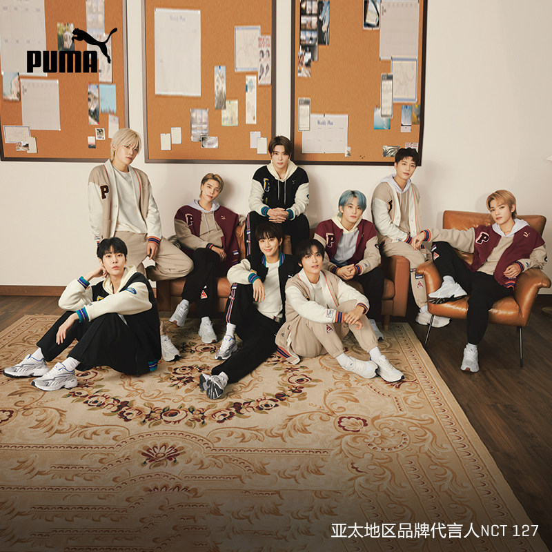 【nct127同款】puma男女复古休闲鞋 PUMA跑步鞋
