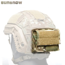 (Solar Snowy) Army fan Ops core Helmet Battery Packs Battery-pouch