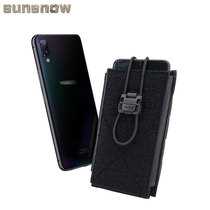 (Sun Snowfall) Tactical commuter anti-fall mobile phone protective sleeve abrasion-proof anti-scraping backpack accessories Accessories Bag