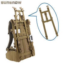 (Solar Snowy) Carbon fiber support frame Nice back shelf Extension pole backframe fixed lever