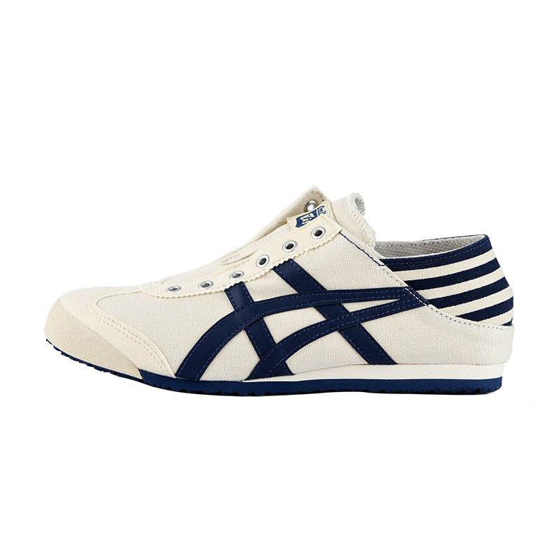 Onitsuka Tiger鬼冢虎经典藏青色男女鞋休闲鞋一脚蹬1183C233-250 - 图3