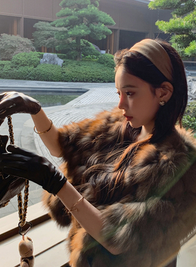 WUMIYA进口山羊皮触屏薄款女手套