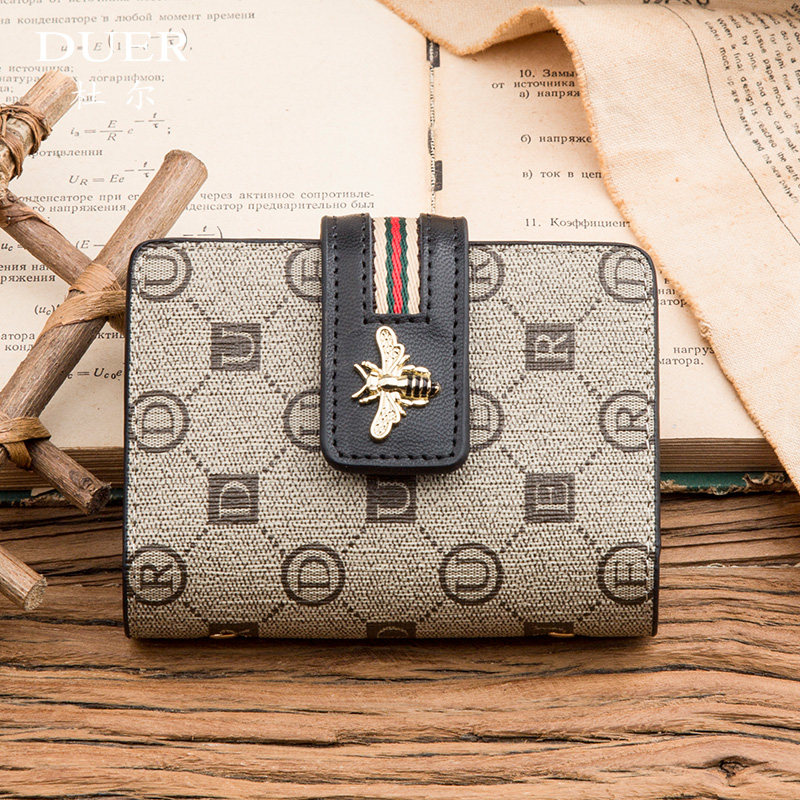 防盗刷多卡位小巧可爱小蜜蜂 duer卡包