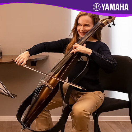 雅马哈静音大提琴SVC300专业电子提琴SVC50演出家用Silent Cello - 图1