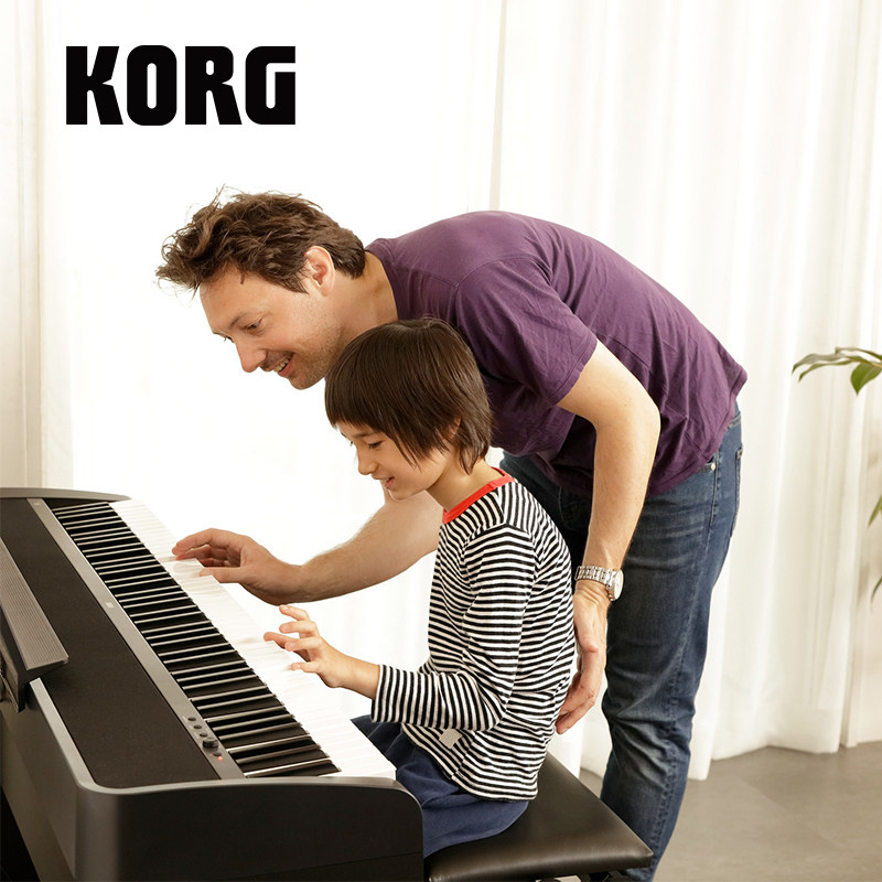 KORG科音B2电钢琴家用专业88键便携电子数码钢琴初学者入门B2SP,淘宝优惠券,粉丝福利购,淘宝优惠卷