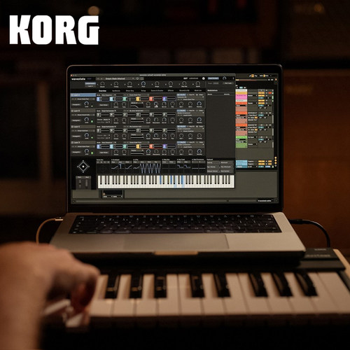 KORG科音Keystage复音触后MIDI键盘控制器MPE内置声卡带琶音器 - 图2