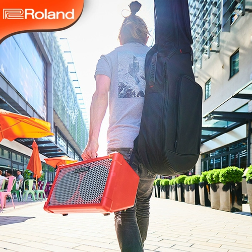 Roland Cube Street Ex Guitar Disceer Outdoor Roadshow Singing Audio Street знаменитости живая трансляция и пение k песни