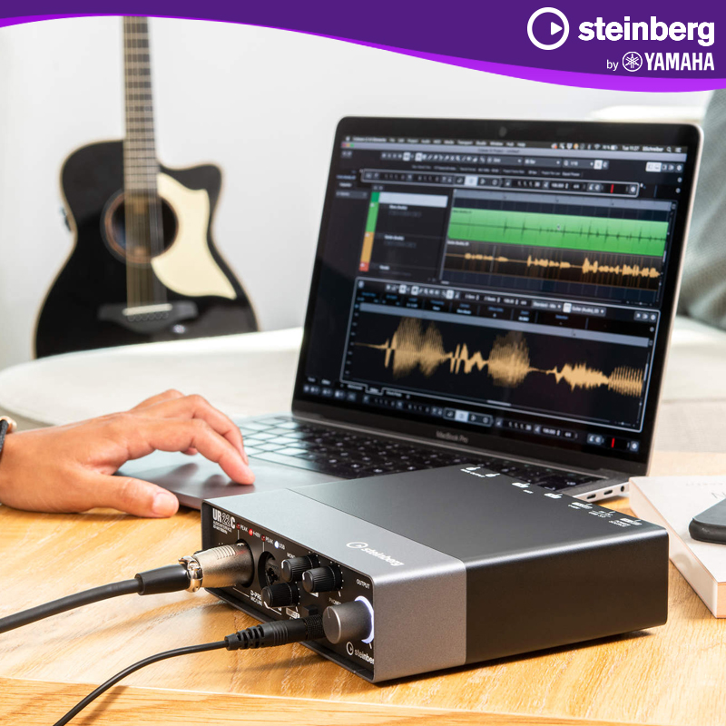 YAMAHA雅马哈UR22C外置声卡USB电脑手机直播专业有声书配音录音 - 图2