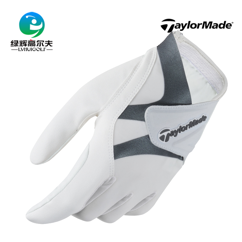 TaylorMade泰勒梅高尔夫手套男士耐磨防滑面料舒适柔软贴合手掌 - 图2