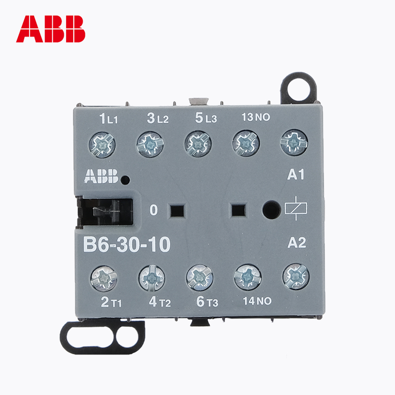 ABB交流接触器B6-30-10*220V直流BC6小型BC7微型24V电梯110V/380V-图2