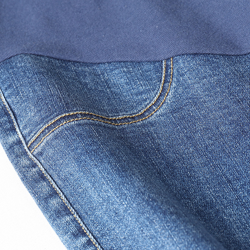 快乐屋孕妇老爹秋装2020新款牛仔裤 快乐屋孕妇直筒裤