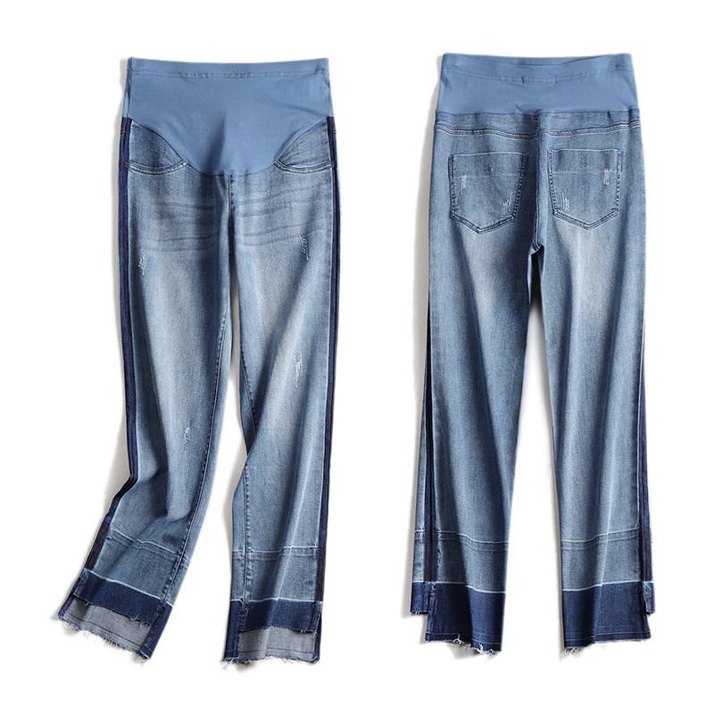 快乐屋孕妇薄款2020新款孕妇裤子 快乐屋孕妇直筒裤