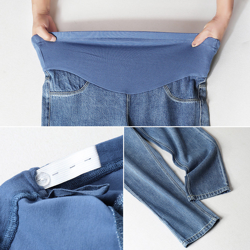 快乐屋孕妇裤秋季外穿秋装牛仔裤 快乐屋孕妇打底裤