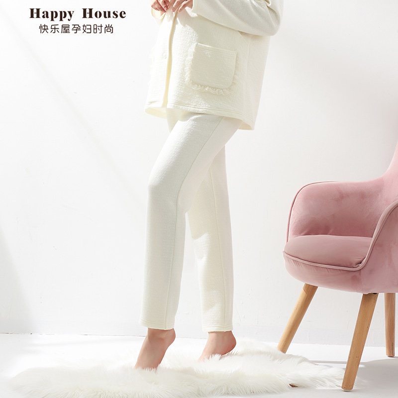 快乐屋孕妇产后喂奶哺乳衣套装加厚家居服月子服秋冬孕妇睡衣加厚,淘宝优惠券,粉丝福利购,淘宝优惠卷