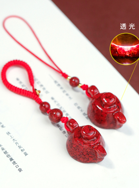 【官方推荐】朱砂把把壶吊坠饰品