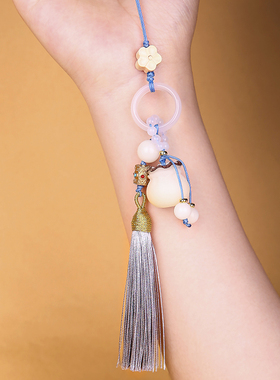 菩提福袋汽车钥匙扣手机挂件