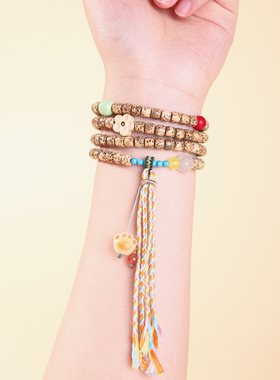 高密星月菩提女款多圈手链