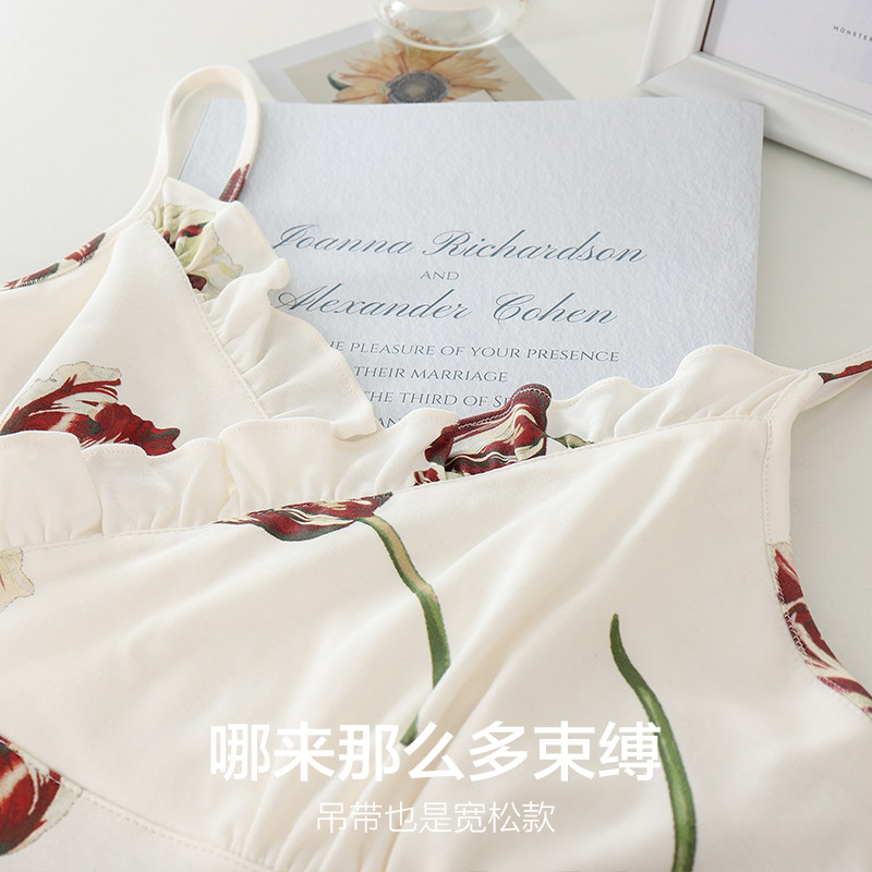 春秋款纯棉长袖红色新婚性感睡袍 造福鸟睡衣/家居服套装