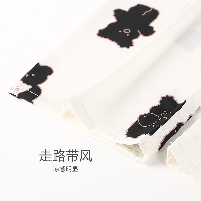 【林依轮推荐】2022年夏季新款睡裙 造福鸟睡衣/家居服套装