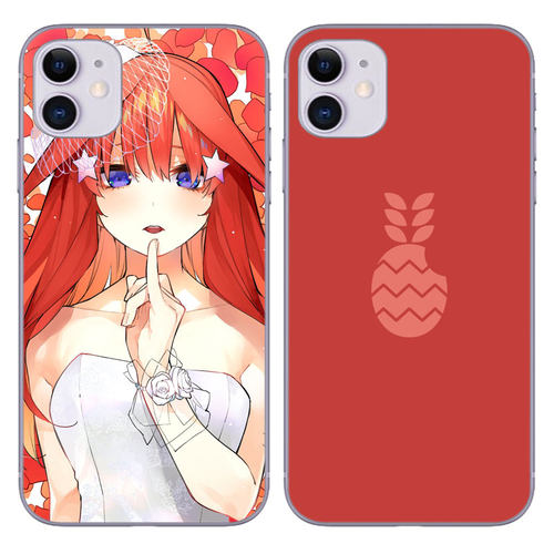 五等分的花嫁手机壳中野一花二乃四叶三玖五月二次元动漫保护套 - 图0