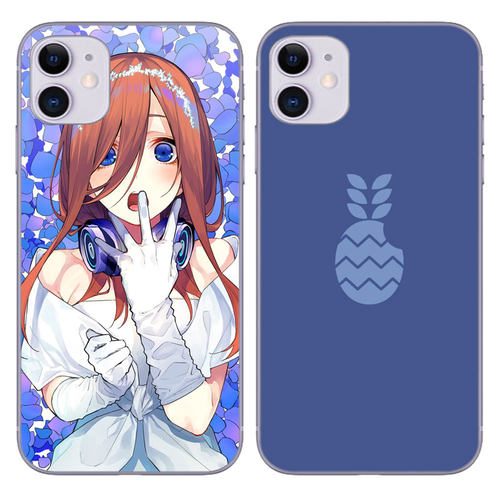 五等分的花嫁手机壳中野一花二乃四叶三玖五月二次元动漫保护套 - 图1