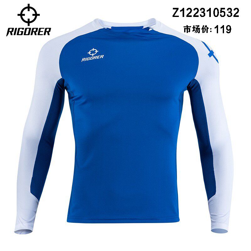 准者跑篮服赞助款跑篮T恤长袖训练服球队热身跑蓝定印制速干出场,淘宝优惠券,粉丝福利购,淘宝优惠卷