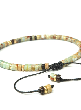 pohier宝喜儿原创设计情侣天然石