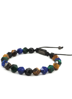 POHIER宝喜儿切面玛瑙手串