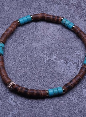 pohier宝喜儿14k包椰壳轻奢手链