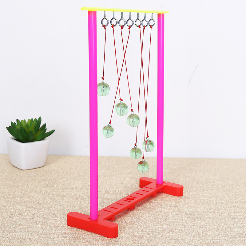 学生科学实验蛇形摆 科技小制作共振单摆diy手工发明作业stem教具