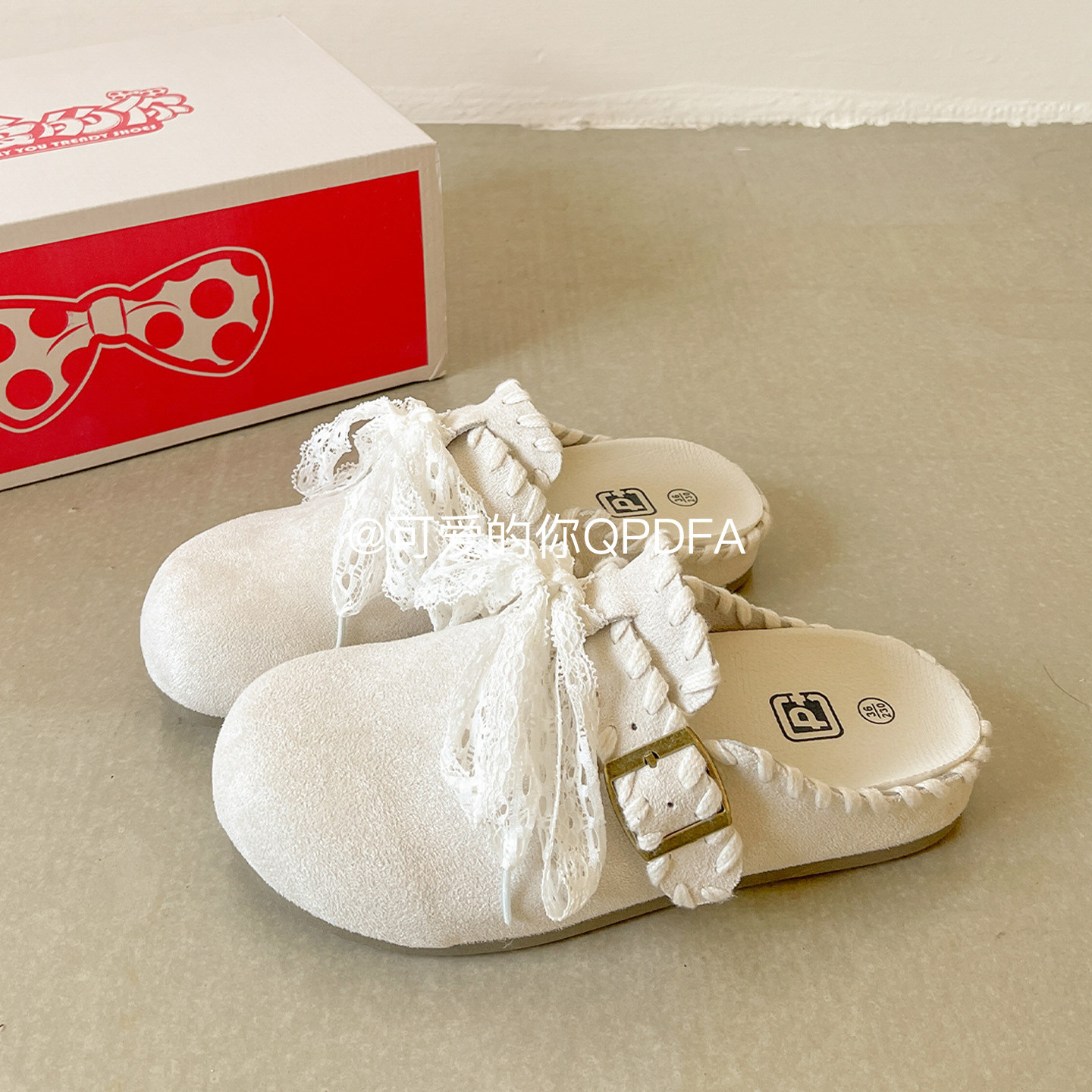 可爱的你超火一脚蹬勃肯鞋半拖鞋2026新款懒人鞋子女鞋休闲包头拖,淘宝优惠券,粉丝福利购,淘宝优惠卷