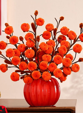 喜佳缘陶瓷中式客厅赏心悦目福桶