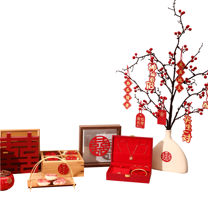 订婚宴小摆件物件用品大全摆台全套布置装饰甜品台套装桌面甜品台